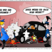 Polizei im Zweifel ...