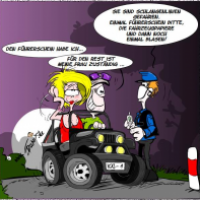 Kein Alkohol am Steuer ...