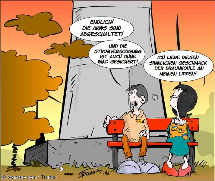 Cartoon: Einfach mal Kohle machen ... 3