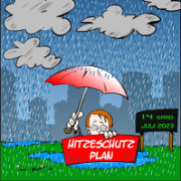 Hitzewelle fällt heute aus