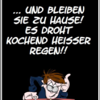 Warnung: Es droht kochend heißer Regen
