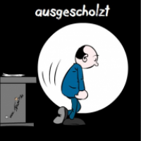 Ausgescholzt