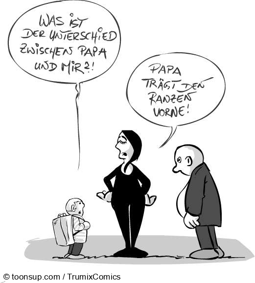 Cartoon: Kindermund ... 5