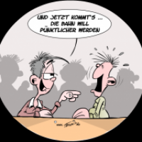 Endlich, die Bahn wird pünktlicher