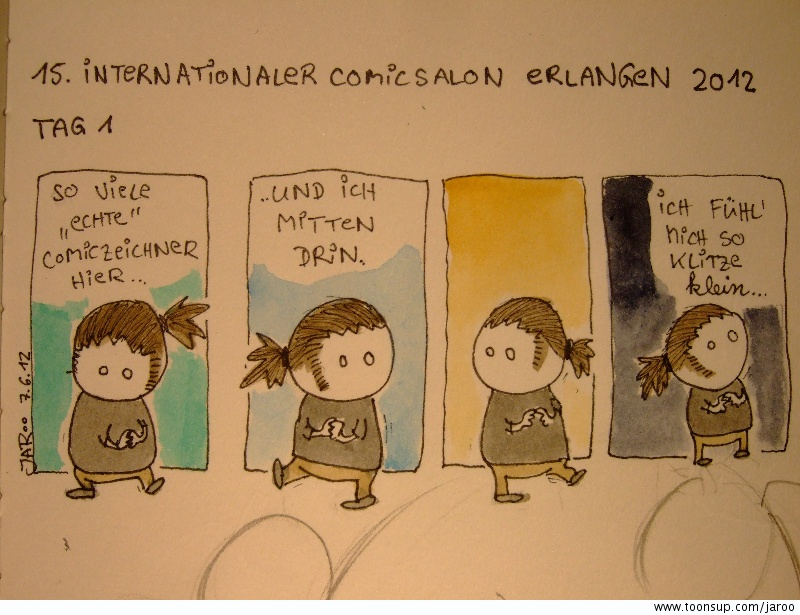 Cartoon: 15. Internationaler Comic Salon Erlangen 2012 - Tag 1 1