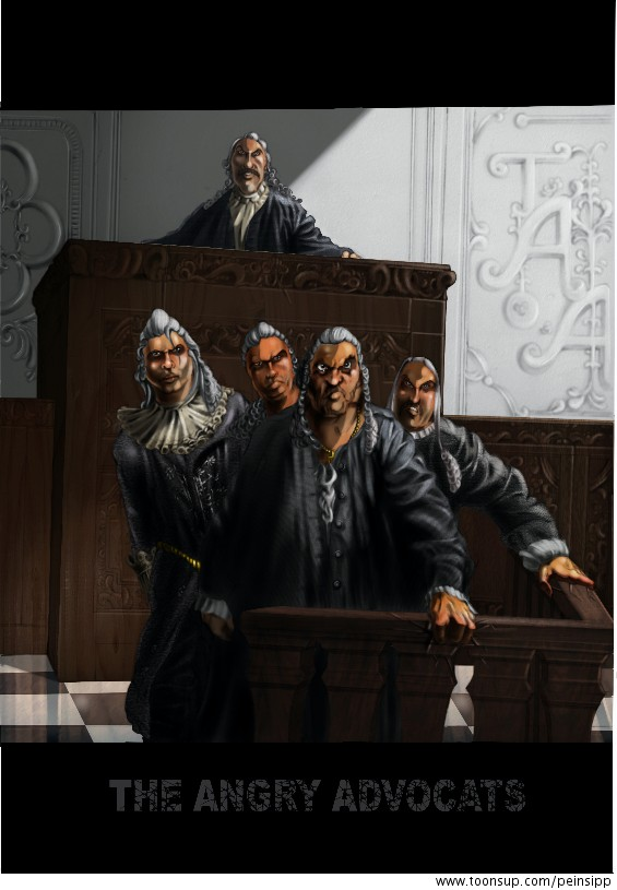 Concept Art / Character Design: Advocats 1