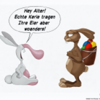 Rüsselhase vs. Osterhase