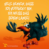 Verrückte Rabe