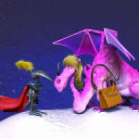 Ritter und Drach(in)