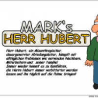 Herr Hubert / Charakter Illustration