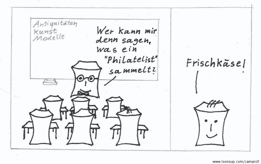 Cartoon: In deutschen Klassenzimmern 1