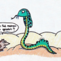 Cartoon (Einbild-Gag)