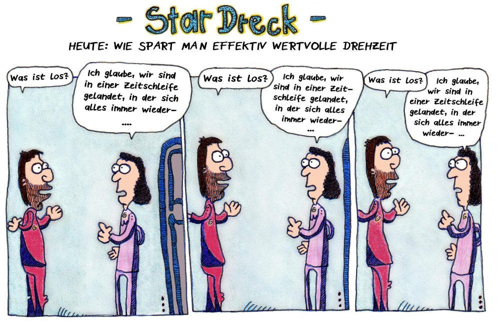 Comic: Star-Dreck: Zeitschleife 1