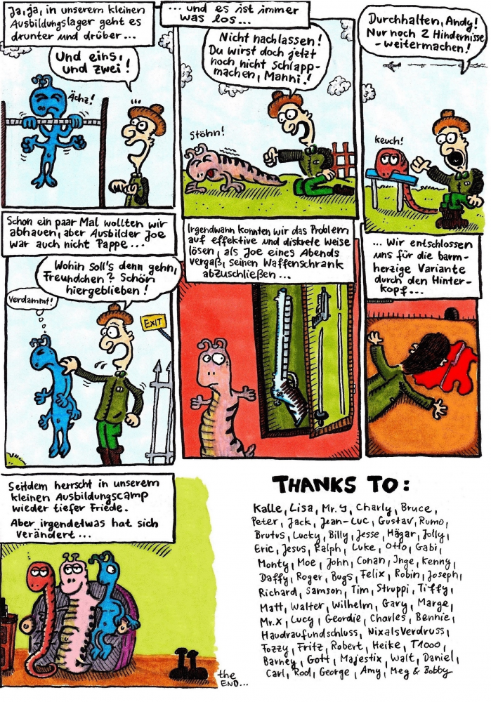 Comic: Unser kleines Camp 2