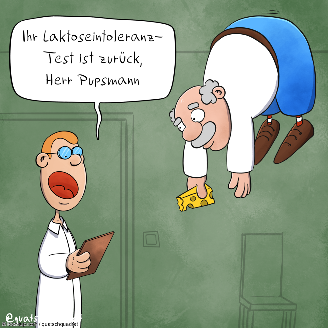 Cartoon: Herr Pupsmann 1