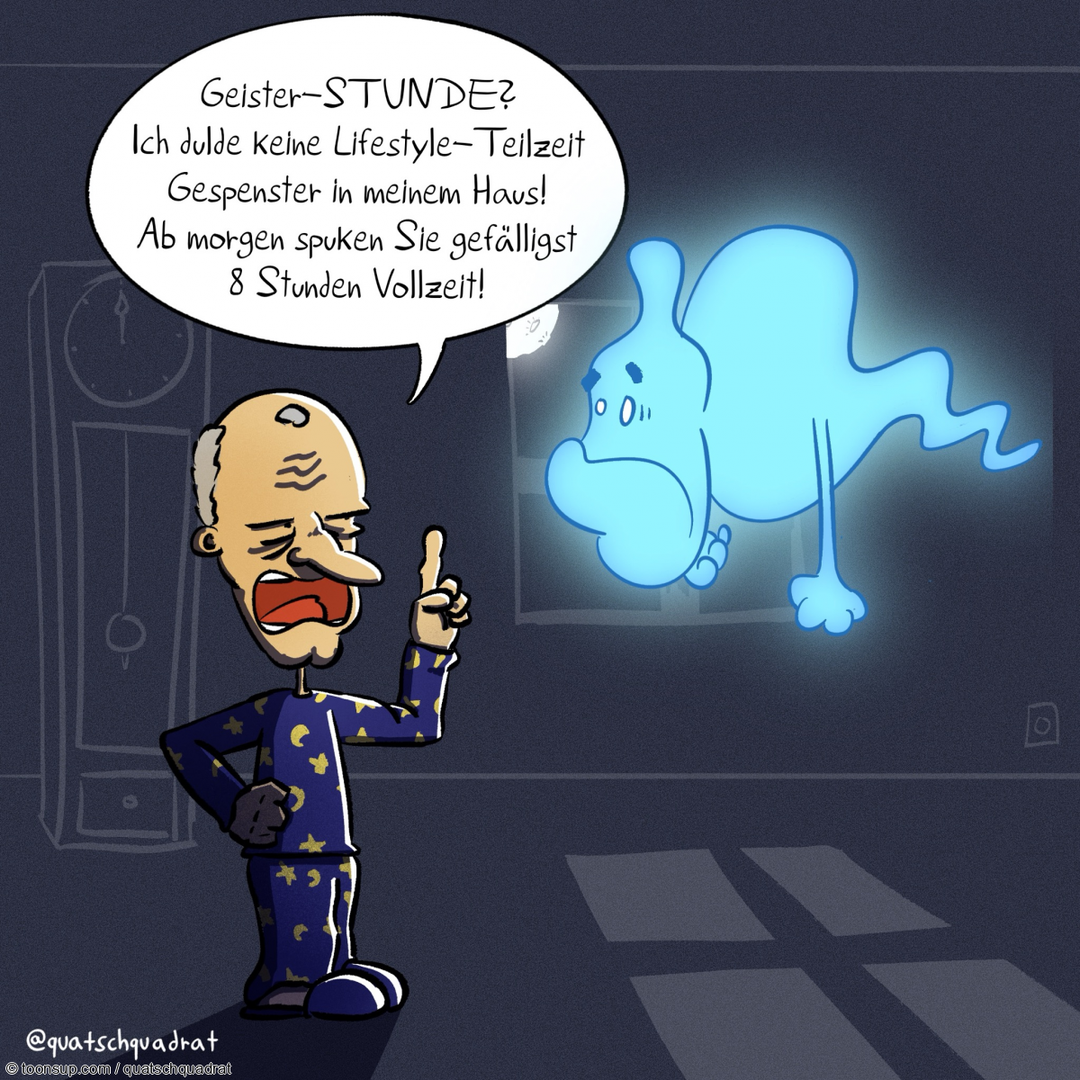 Cartoon: Geisterstunde 1