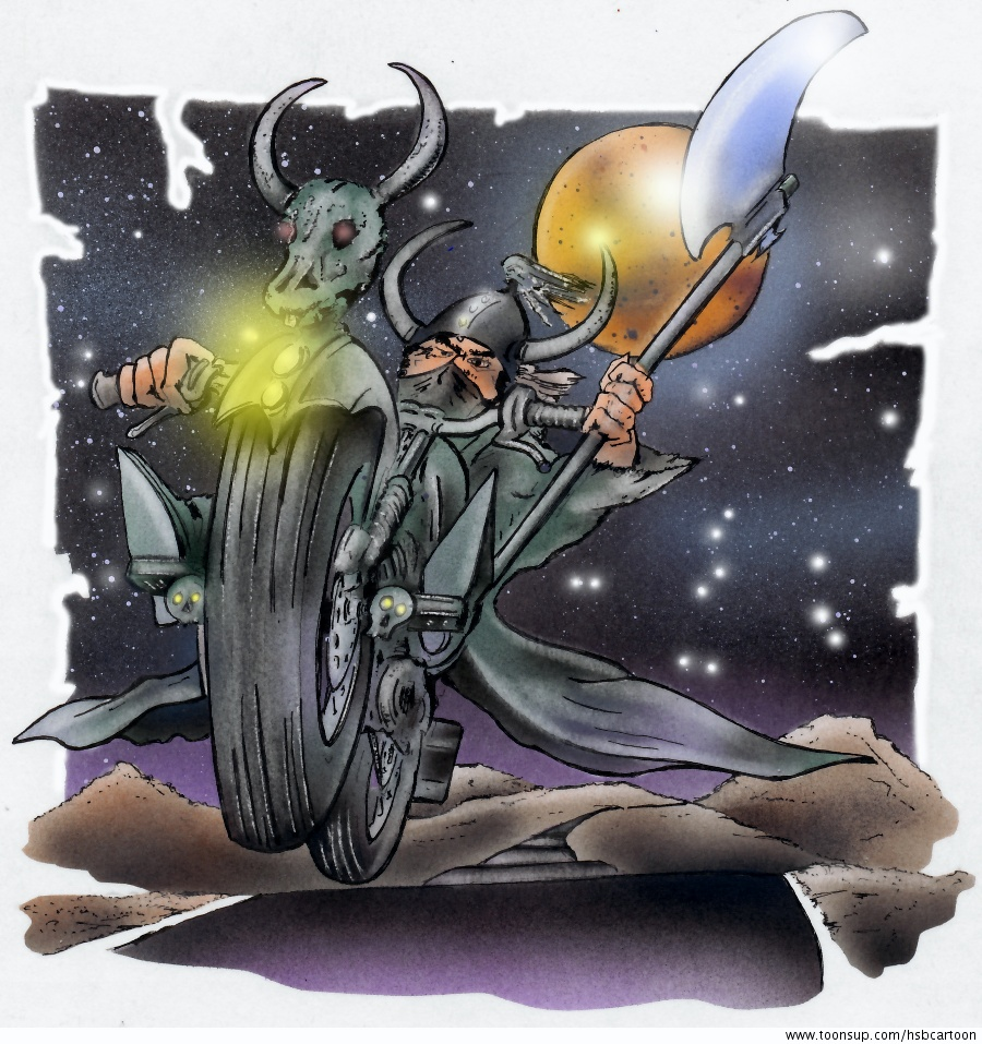 Illustration: nightmare on the road 1