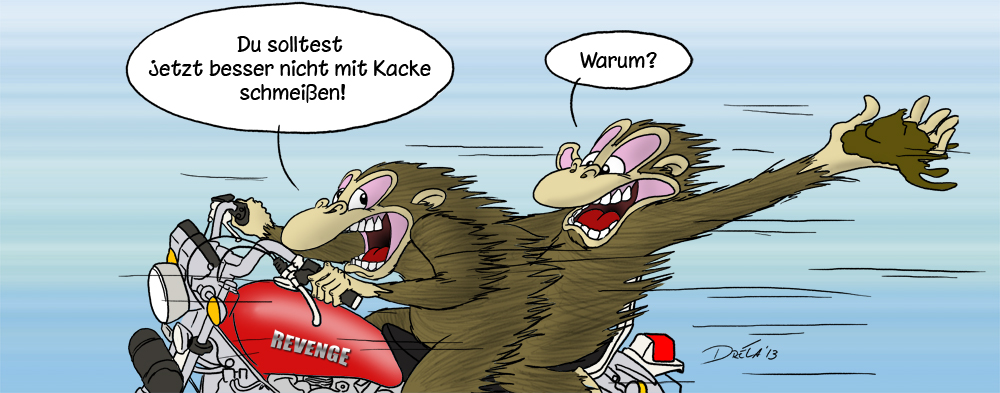 Cartoon: Schitstorm-Gegenwind 1