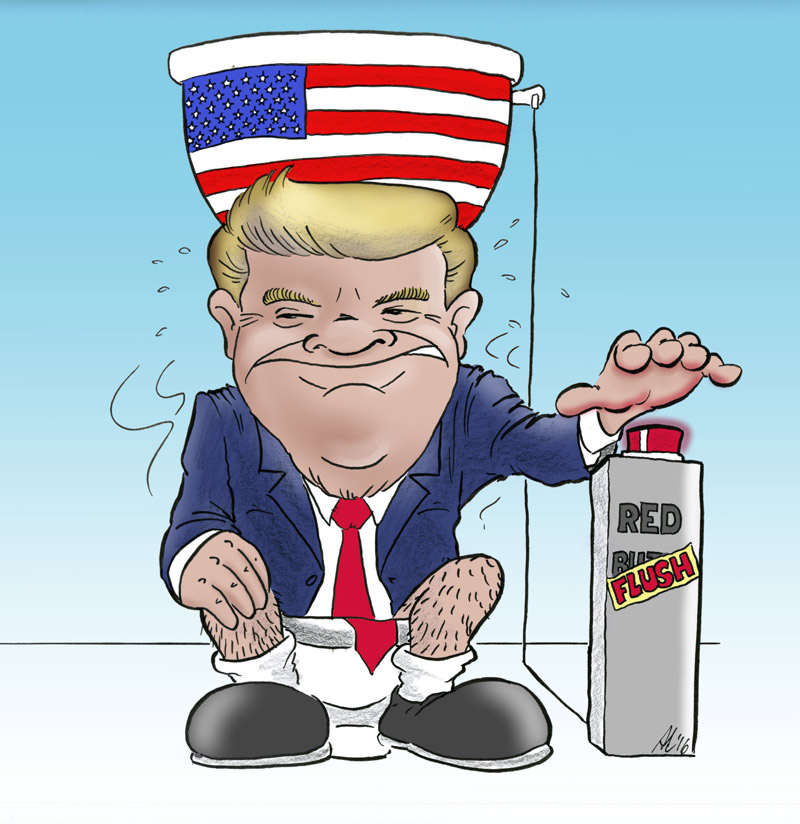 Cartoon: Trump 1