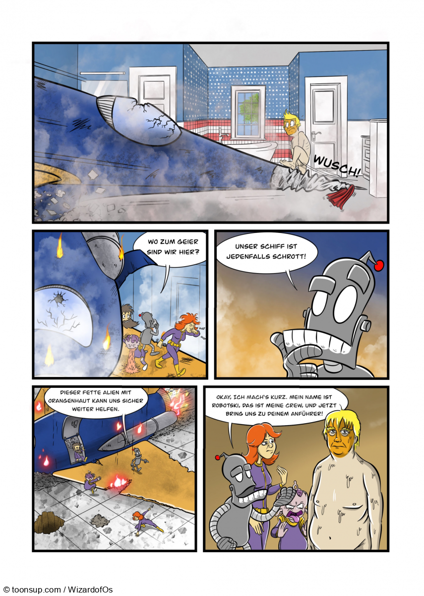 Comic: Die neue Welt -Planet P 4