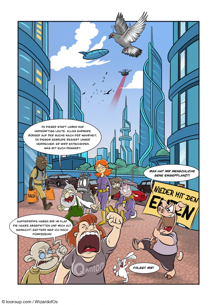 Comic: Neue Welt - Planet Q 5