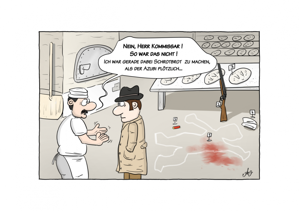 Cartoon: Schrotbrot 1
