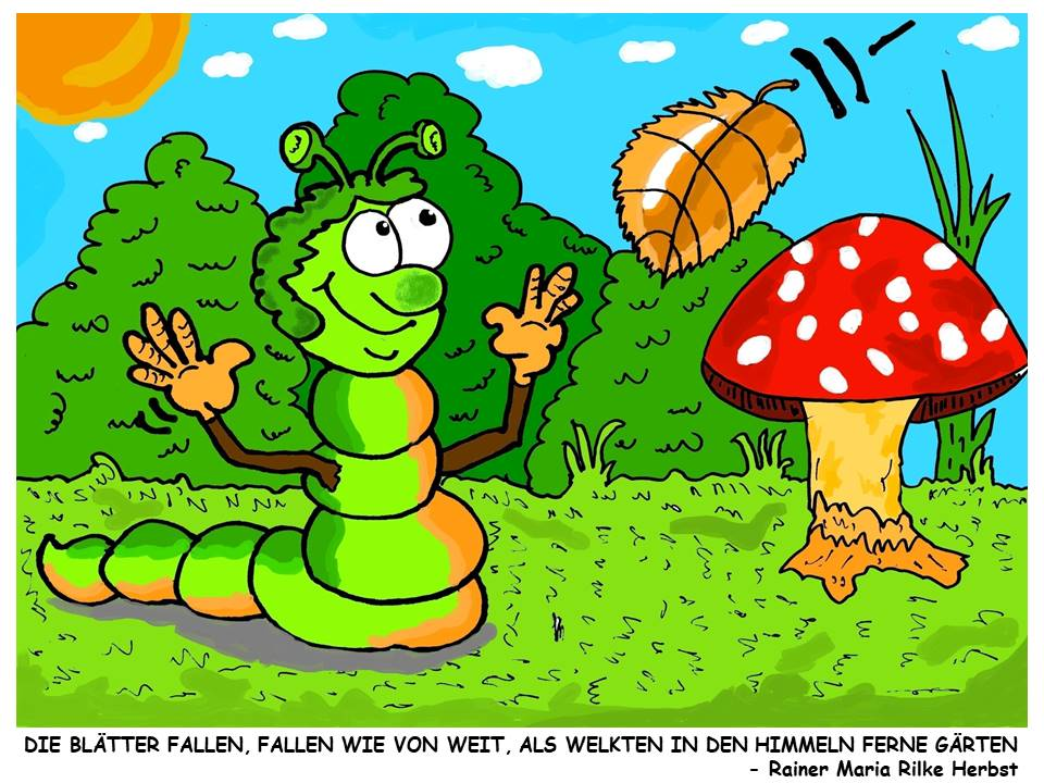 Cartoon: schöner Herbst 1