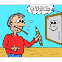 Blick in den Spiegel