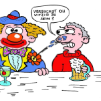 witzig sein