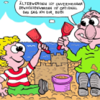 Opa und Enkel