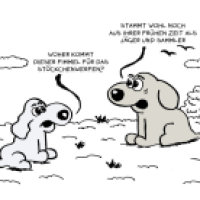 Die Sache mit dem Stöckchen