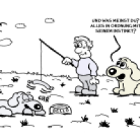 scribble a little dog every day