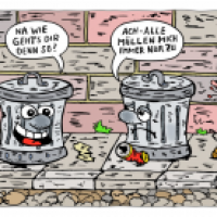 unzufrieden