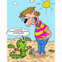 Überraschende Begegnung