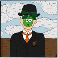 Das ist kein Magritte. Ce n'est pas un Magritte.