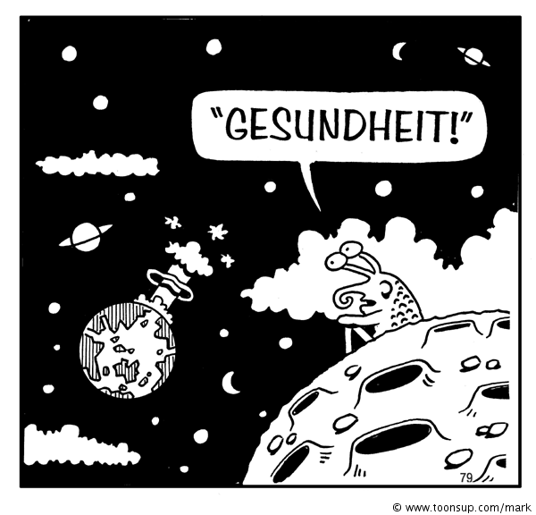 Cartoon: Atom Bomb 1