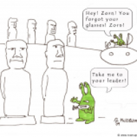 Encounter of the Third Kind on Easter Island