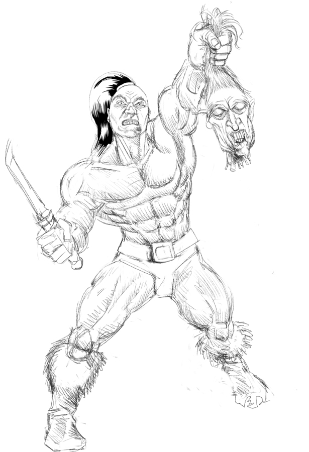 Concept Art / Character Design: Witch Hunter 4