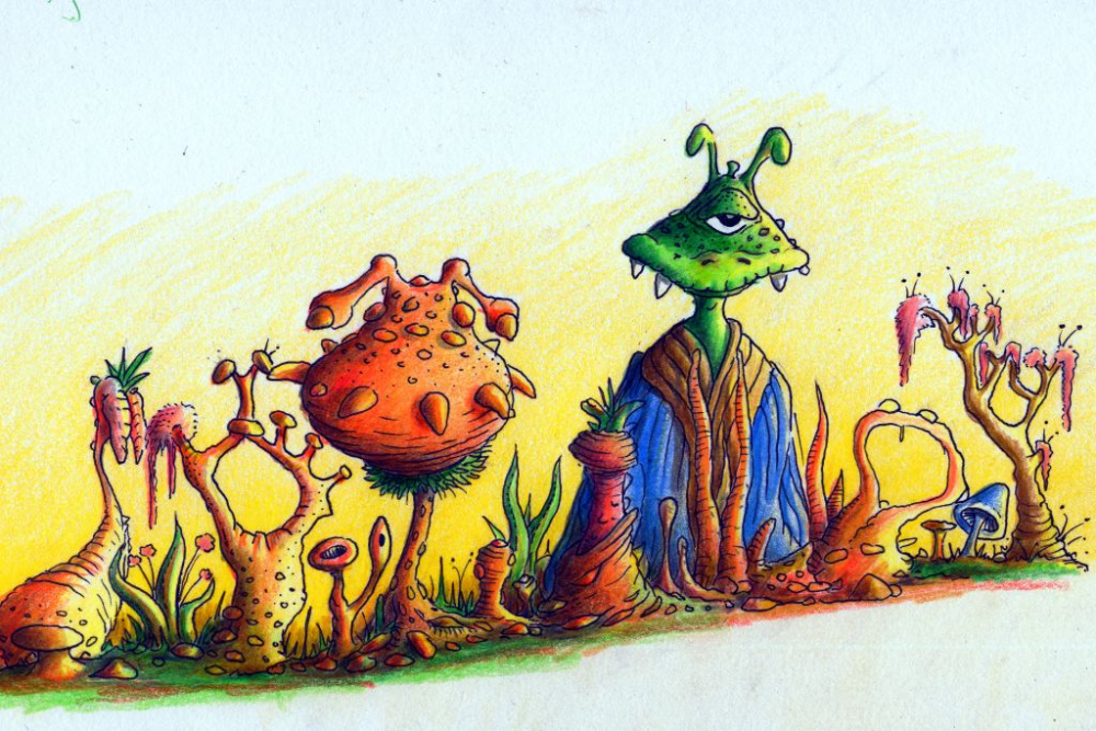 Illustration: Alien Osnabrück 1