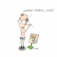 ...sauber bleiben, Leute!