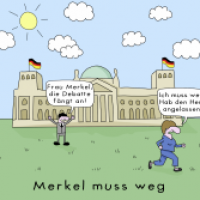 Merkel muss weg
