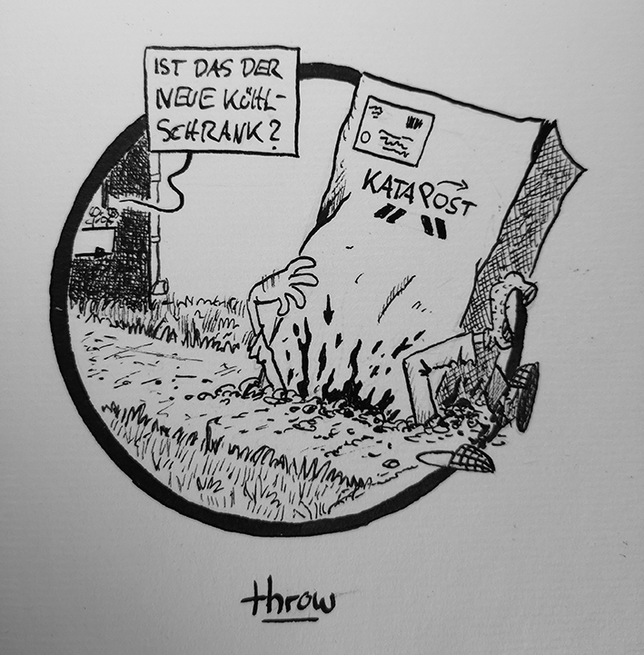 Cartoon: Post per Katapult 1