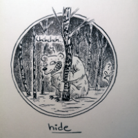Inktober Tag 26: hide