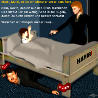 Monster unter dem Bett