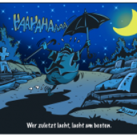 Wer zuletzt lacht ...