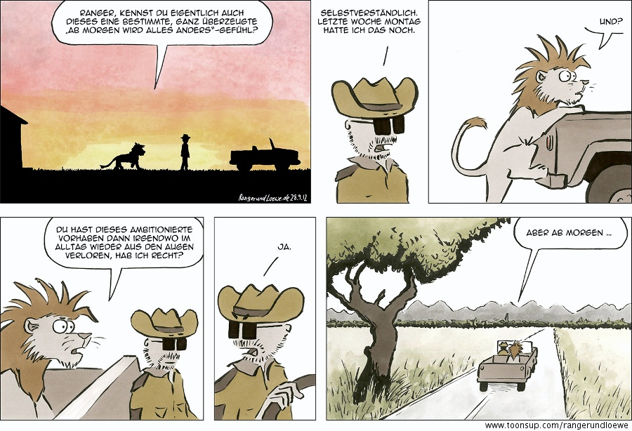 Comic: Ab morgen wird Alles anders 1