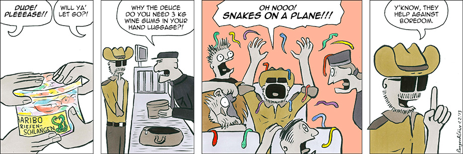 Comic: Snakes on a Plane 1